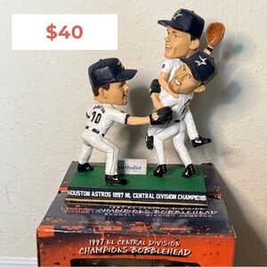 Houston Astros and Houston Rockets Bobbleheads